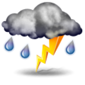 Predpoveď: Precipitation, very unsettled